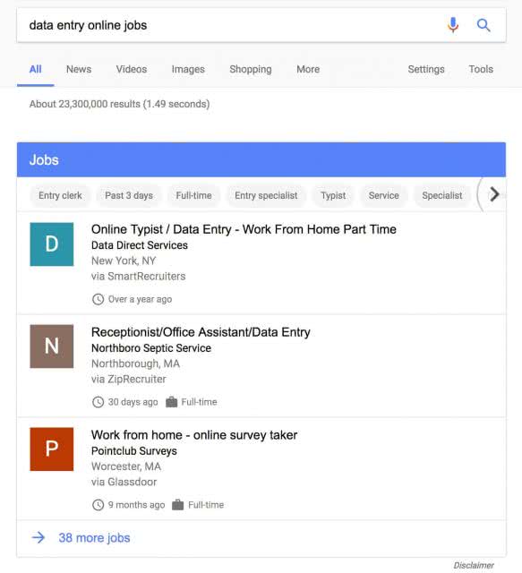 google offre emploi 2