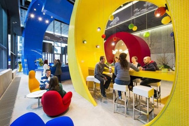 les bureaux de Google en Irlande