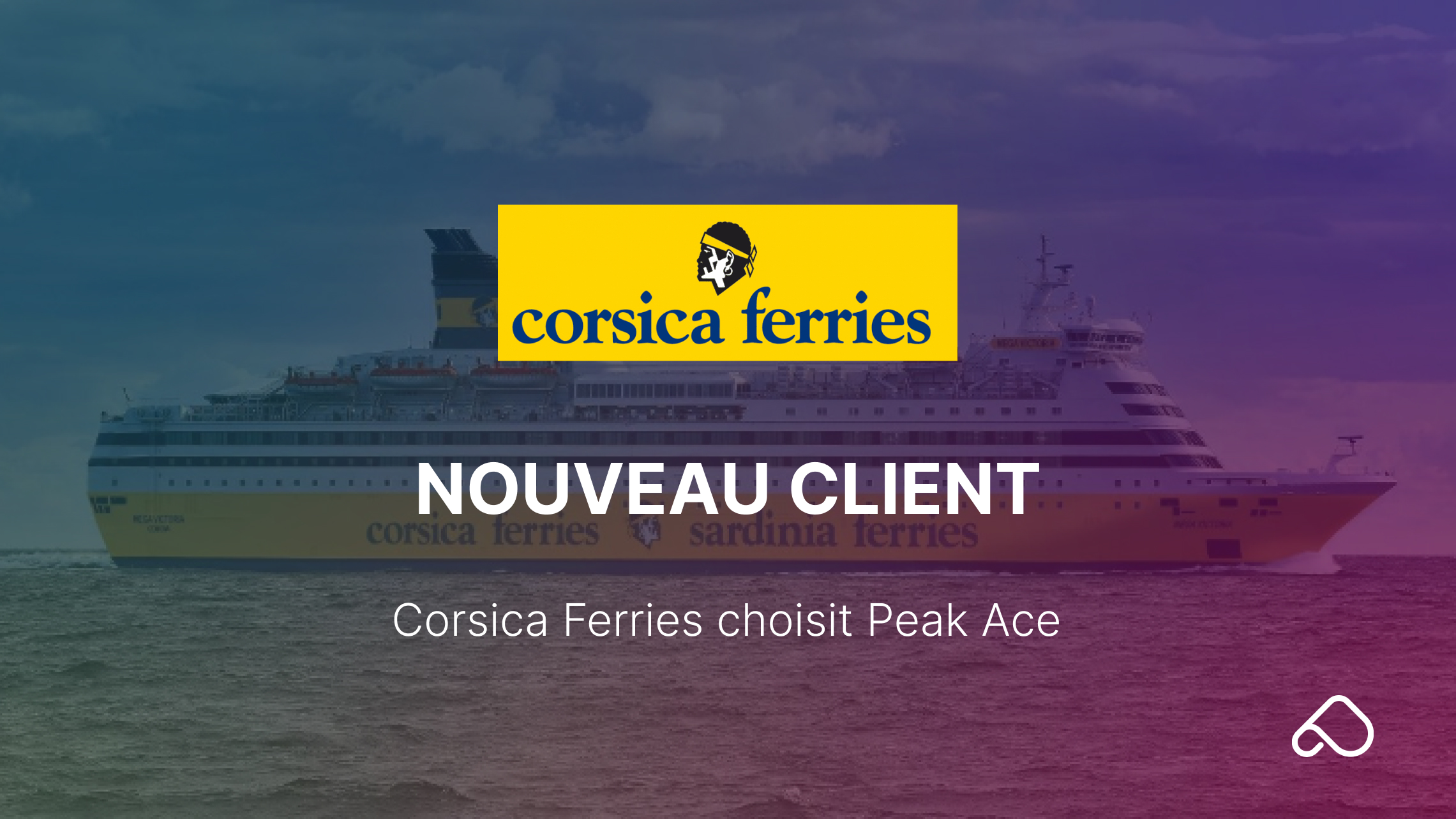 Corsica Ferries x Peak Ace