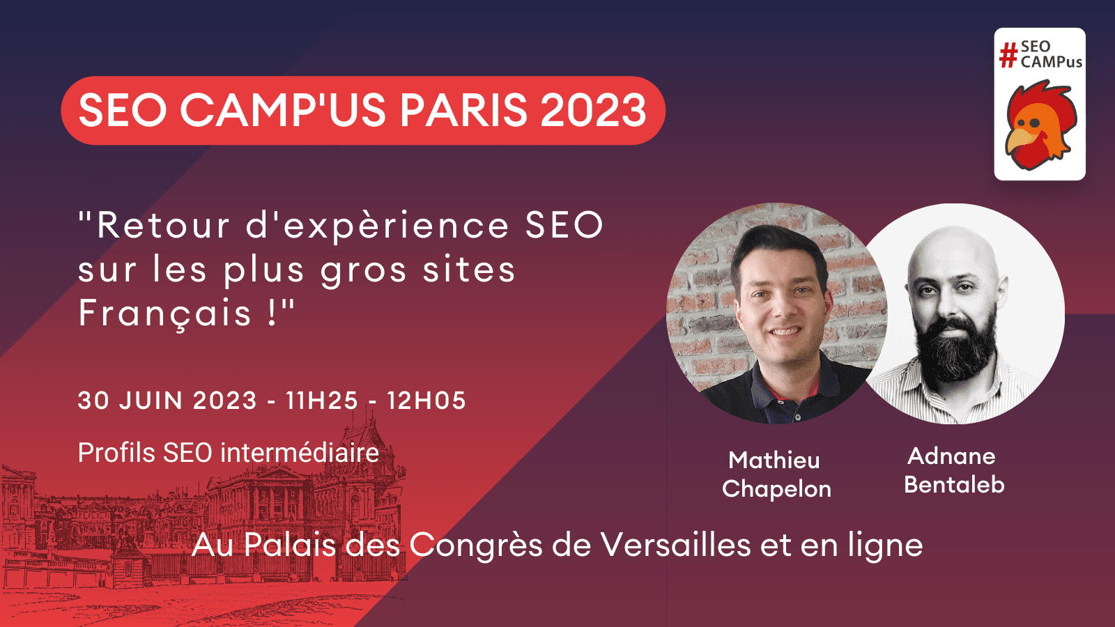 SEO Camp'us x Peak Ace Mathieu Chapon